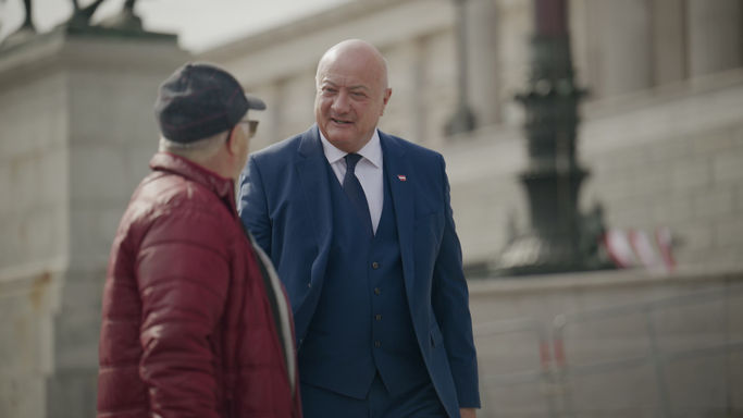 Portait Bundeskanzler Christian Stocker